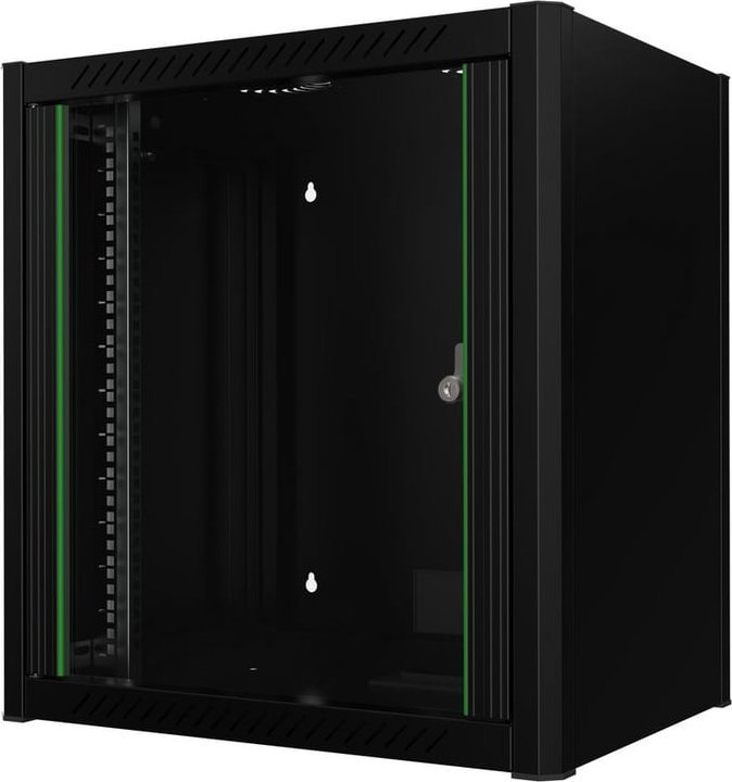 Obudowa serwerowa Lanview Lanview RWM12U45BL stojak 12U Szafa wisząca Czarny