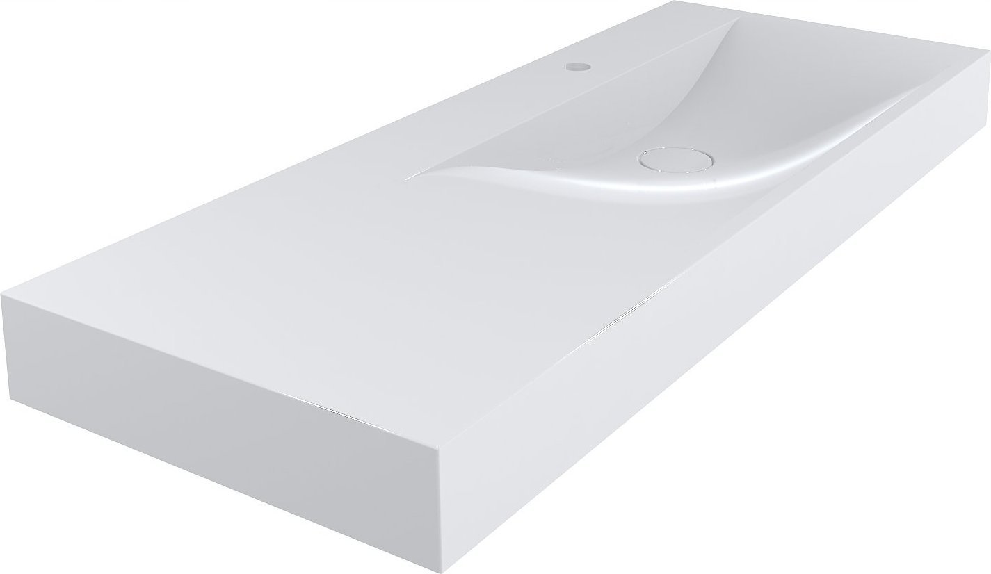 Umywalka Miraggio Umywalka nablatowa prostokątna 120 x 46cm