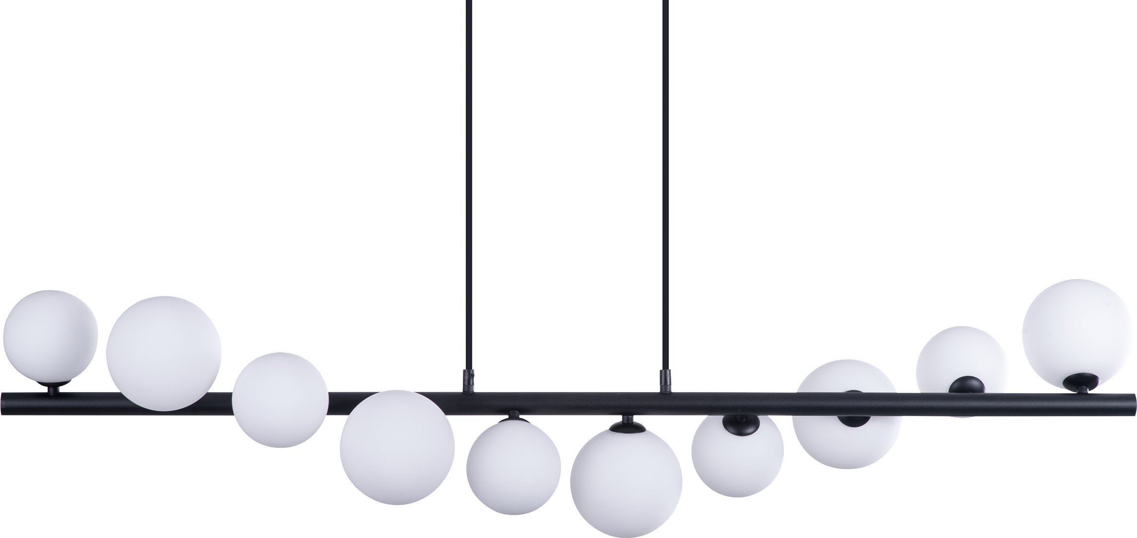 Lampa wisząca Azzardo SYBILLA 10 PENDANT czarna