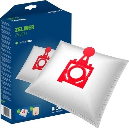 Worek do odkurzacza Worwo 8x WORKI ODKURZACZA DO ZELMER JUPITER SOLARIS ZVC425HT WORWO ZMB03K