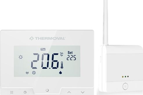 Thermoval Regulator Temperatury THERMOVAL TVT50 Wifi + Radio