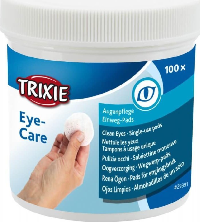 Trixie Eye Care Czyste oczy - chusteczki, 100 szt. (TX-29391)