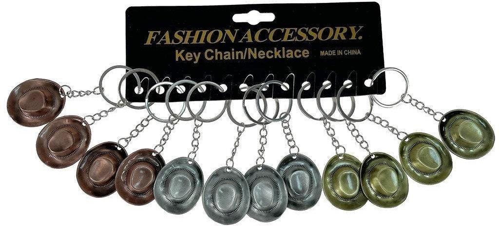 Brelok kowbojskie kapelusze (12szt)