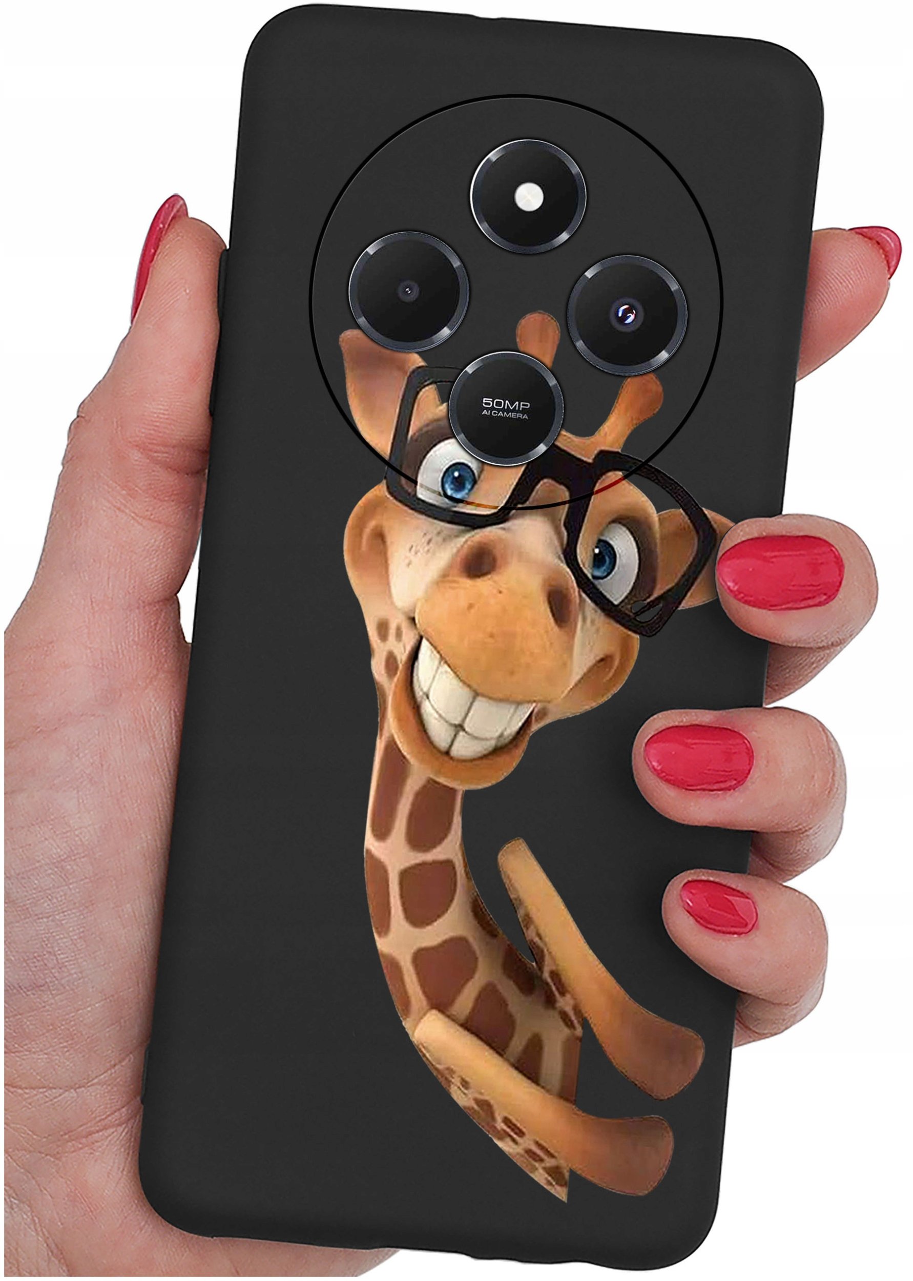 Etui do Xiaomi Redmi 14C WZORY |SILIKONOWE MATT CASE + SZKŁO 9H