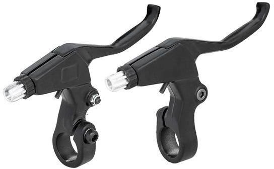 Dzwignie hamulca V-brake 3 palce aluminiowe para czarne Uniwersalny