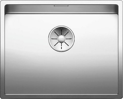 Zlewozmywak Blanco Claron 500-U Stal polerowana z korkiem InFino (521577)