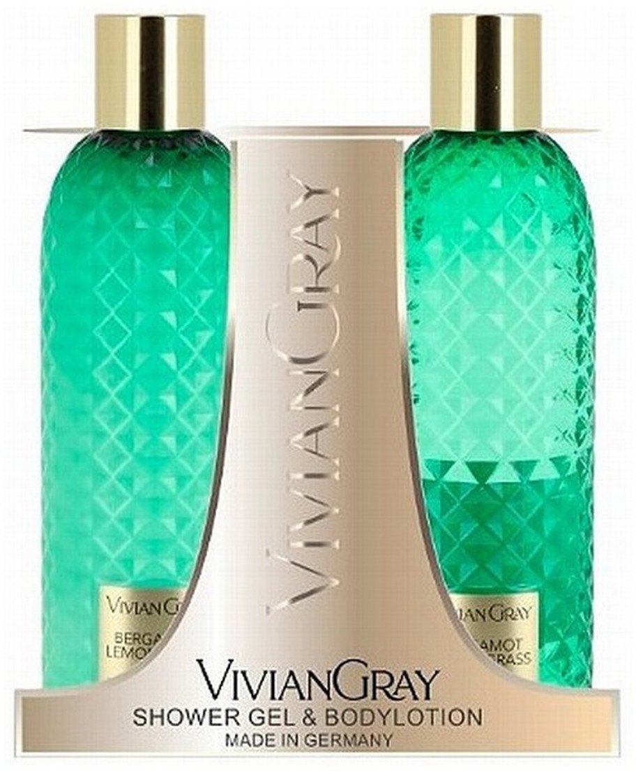 Vivian Gray Zestaw do ciała Mleczko + Żel Bergamot & Lemongrass