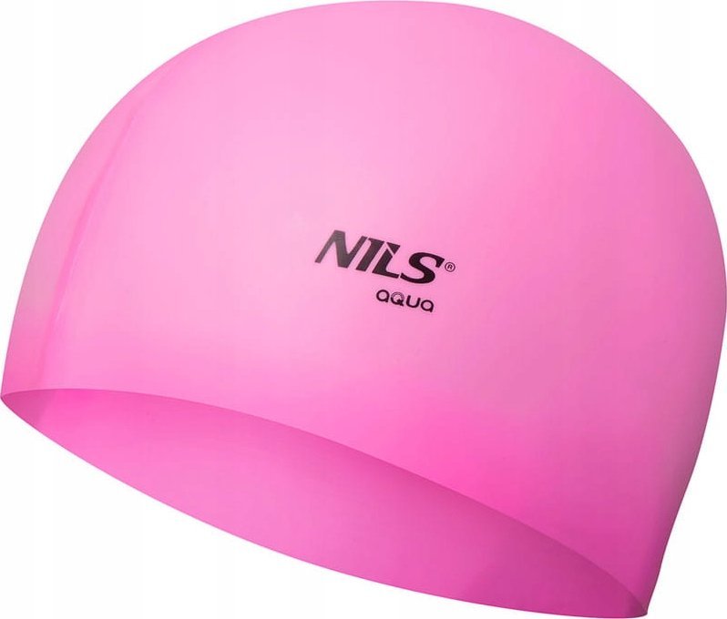 Nils Extreme NQC JEDNOKOLOROWY PK02 JASNORÓŻOWY CZEPEK SILIKONOWY NILS AQUA