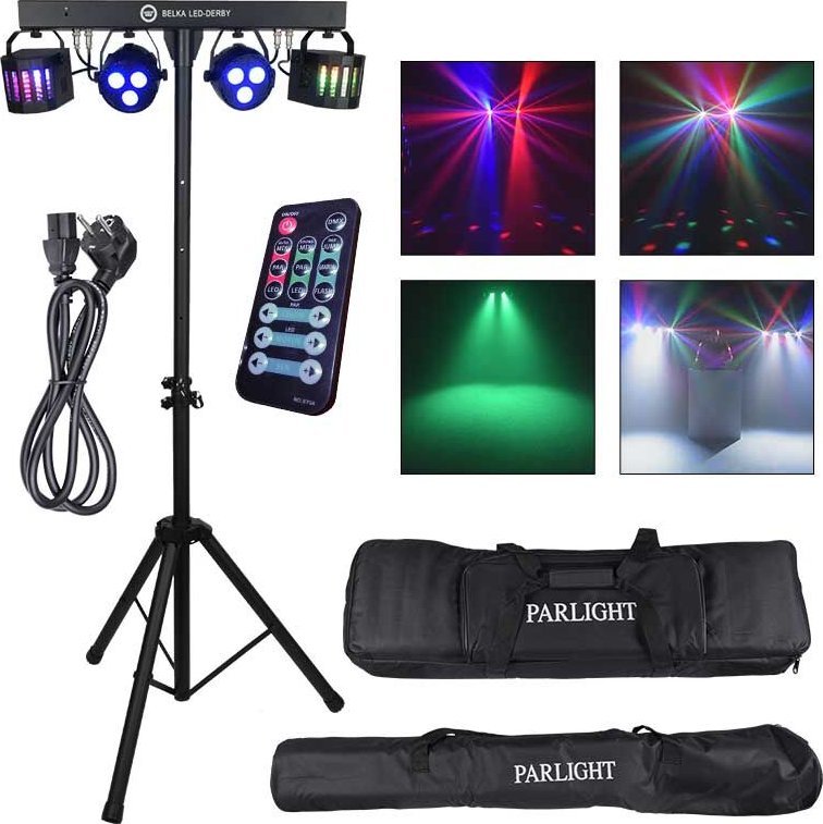 LIGHT4ME LIGHT4ME BELKA LED DERBY PAR zestaw oświetleniowy