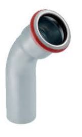 Geberit Kolano 45° Mapress C-Stahl jednokielichowe 54mm (23708)