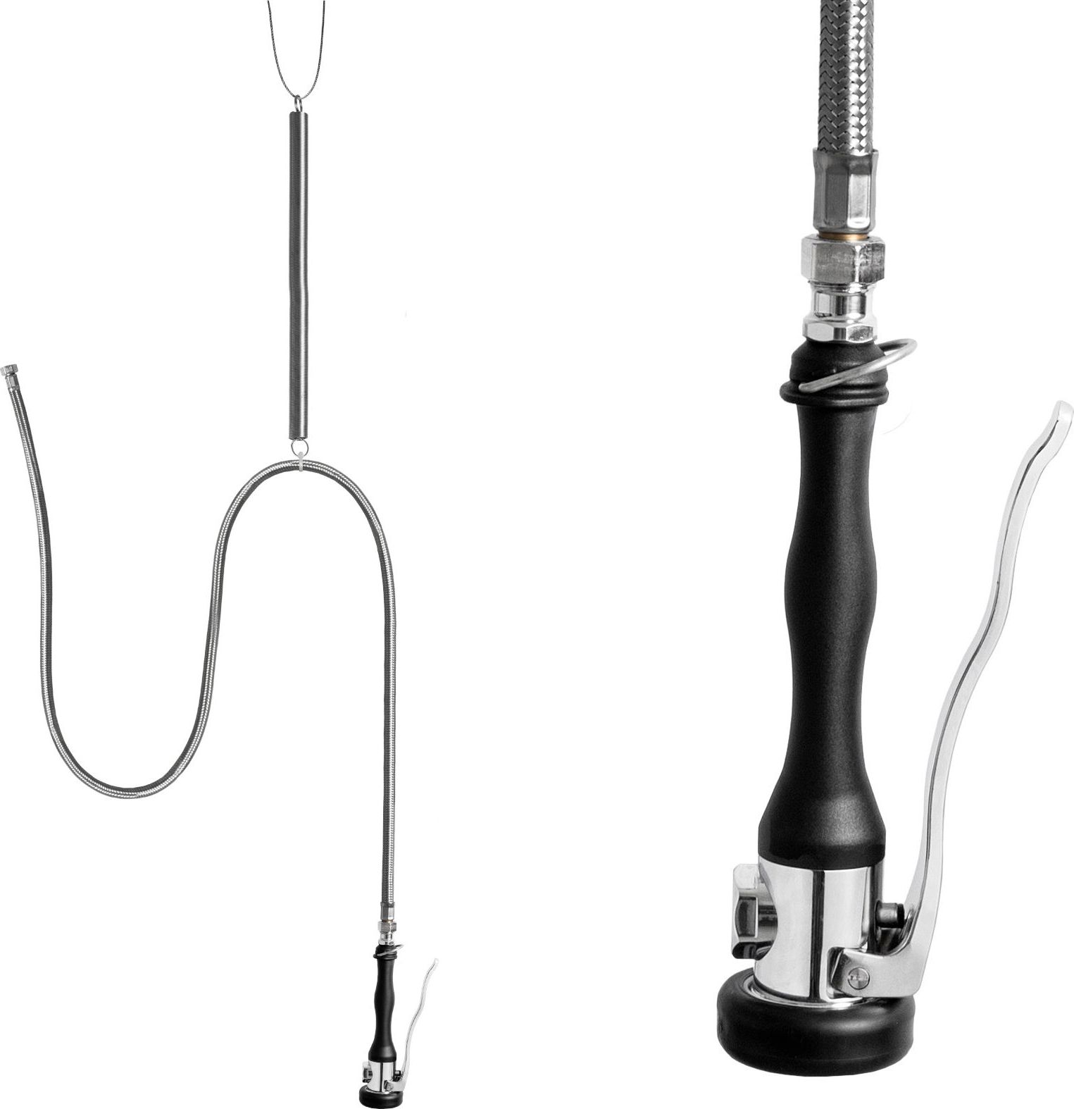 Hendi Prysznic wiszący gastronomiczny do montażu sufitowego dł. 3 m ZESTAW - Hendi 810330 Prysznic wiszący gastronomiczny do montażu sufitowego dł. 3