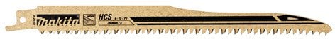 Makita Makita B-05153 Recipro Blade HCS 203/6-10Z 5pcs