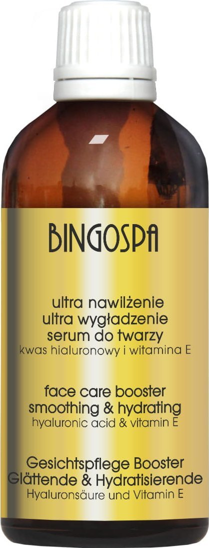BingoSpa Serum do twarzy kwas hialuronowy witamina E - ultra nawilżenie ultra wygładzenie 100ml