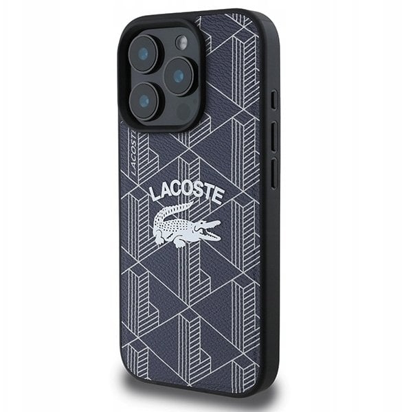 Lacoste LCHMP16XPIGV iPhone 16 Pro Max6.9" granatowy/navy hardcase Monogram Vintage Logo MagSafe