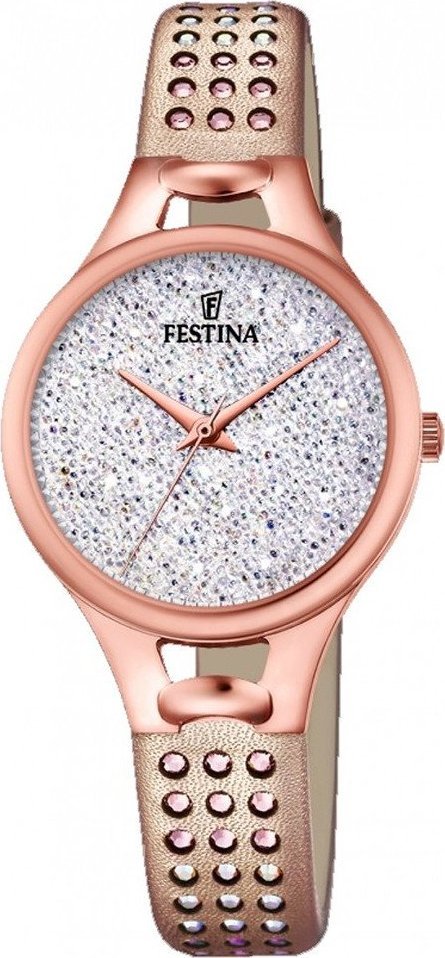 Zegarek Festina Zegarek damski Festina F20408-1 różowy