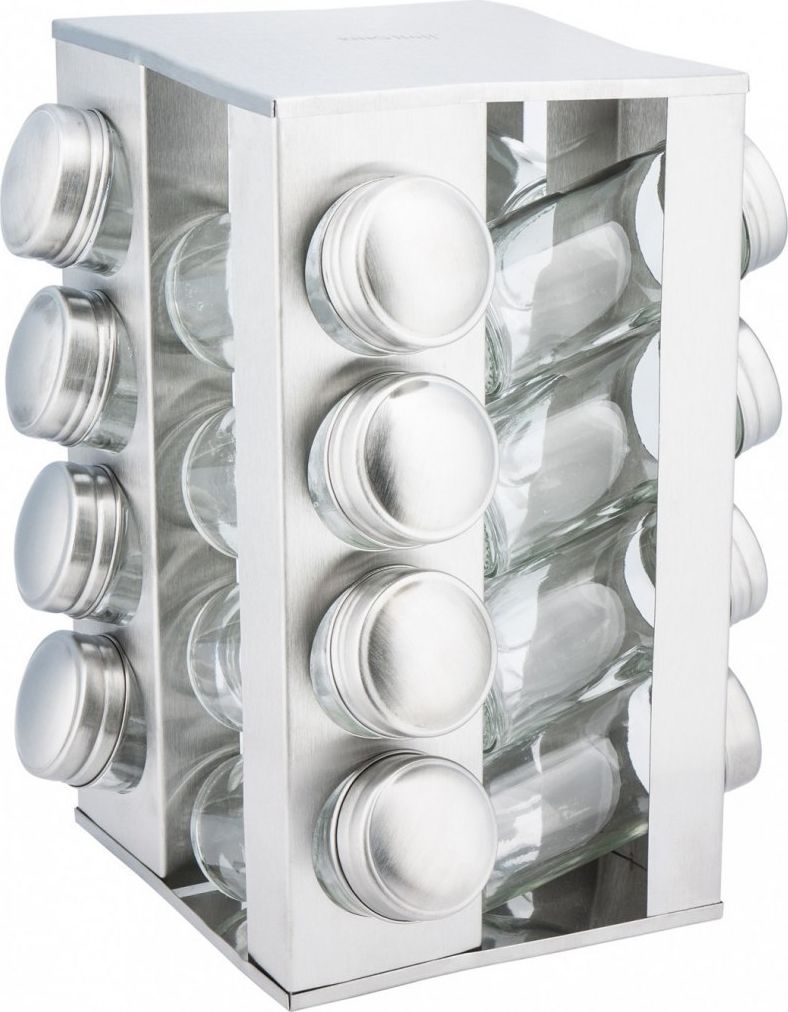 KingHoff STOJAK NA PRZYPRAWY 16 POJEMNIKÓW KINGHOFF KH-4007