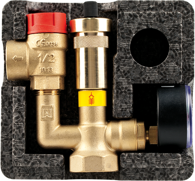 Afriso Grupa bezpieczeństwa kotła KSG mini z izolacją GW G1" 77 623