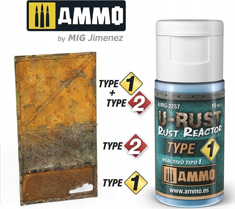 Vallejo Ammo: U-Rust - Rust Reactor Type 1 (15 ml)