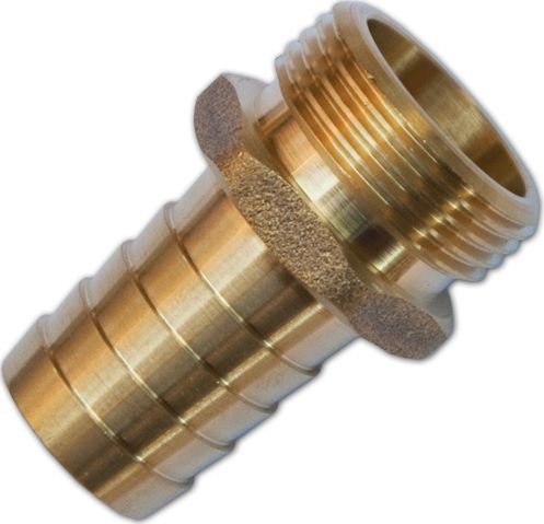 Bradas Nypel na wąż 13mm GZ 1/2" na klucz mosiądz Bradas 3349