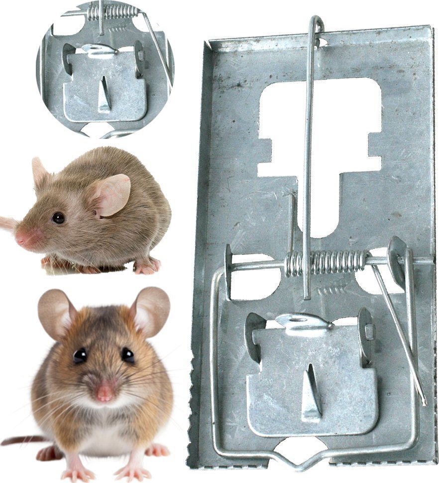 BROS - łapka na szczury metalowa