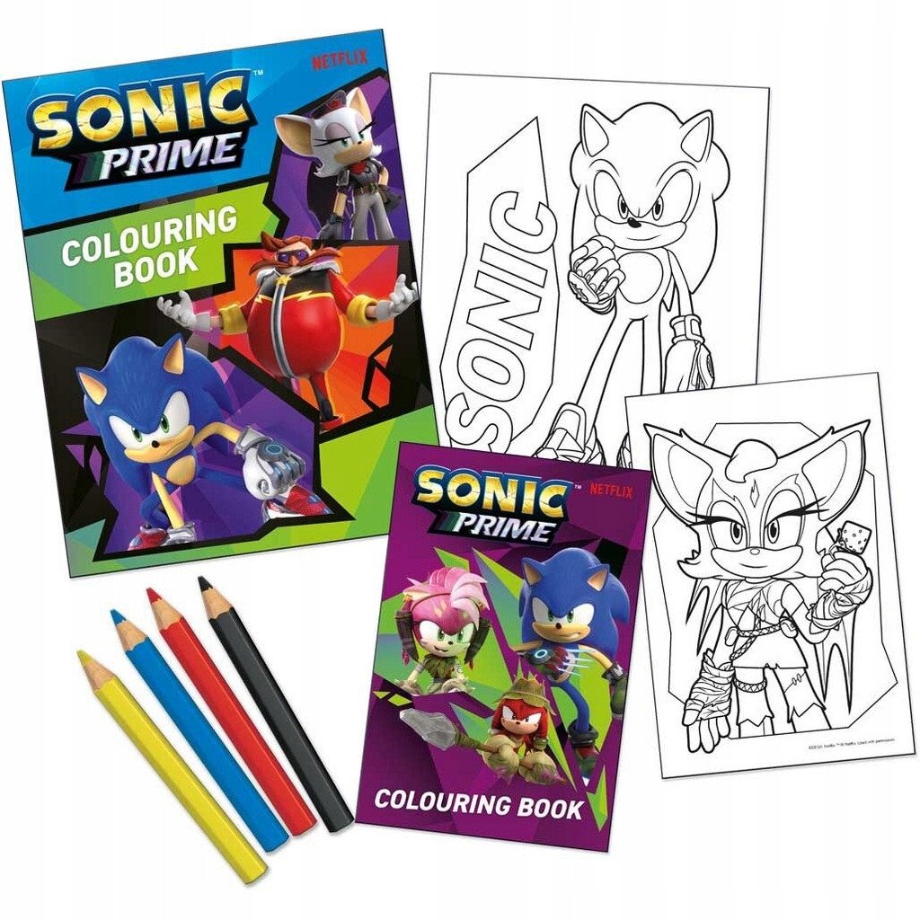 Zestaw do kolorowania Sonic SN00015 Kids Euroswan