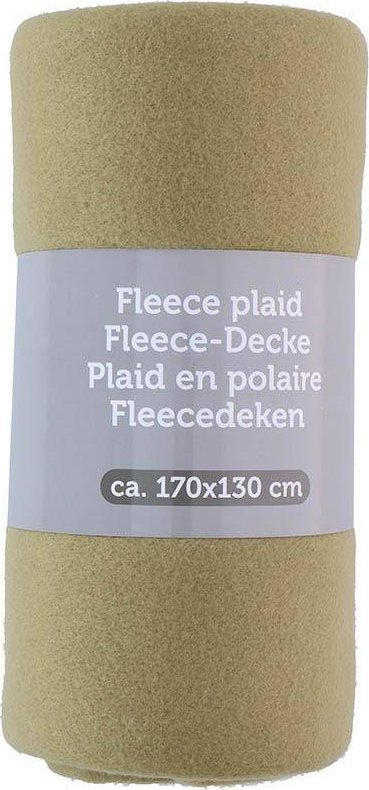 Koc polarowy 170x130 cm (zielony)