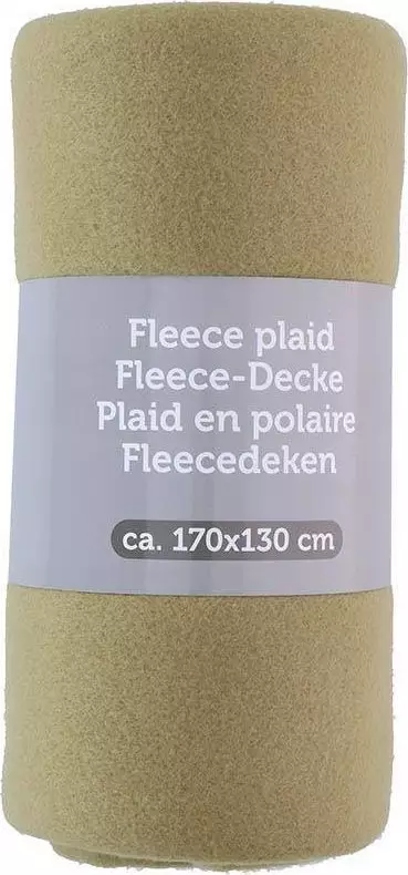 Koc polarowy 170x130 cm (zielony)