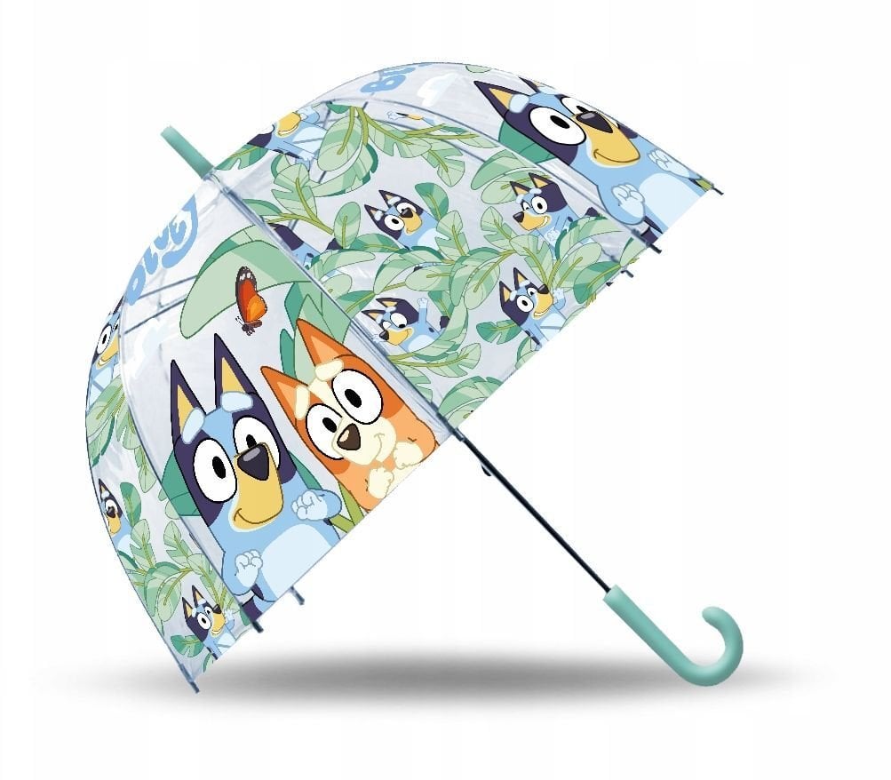 Parasol Dziecięcy Parasolka Dla Dziecka Przeciwdeszczowa Bluey Blue I Bingo / By00014