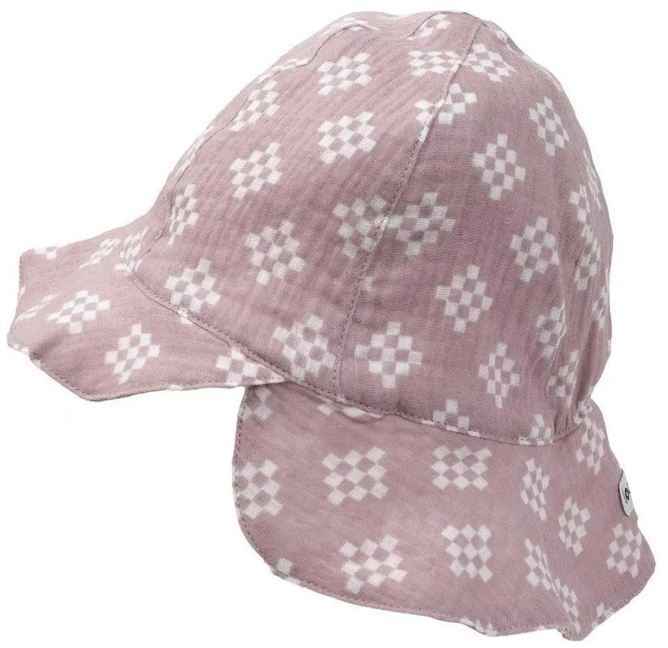 (V)Akcija! Lodger Hatter Tribe Muslin kokvilnas bērnu cepurīte Rose 3 - 6 mēn. HT 107_3-6