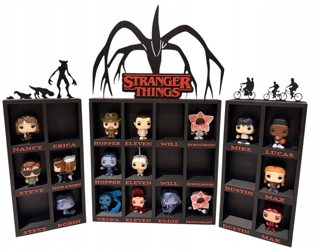 Półka na figurki Stranger Things Kinder Joy Funko Pop Stand