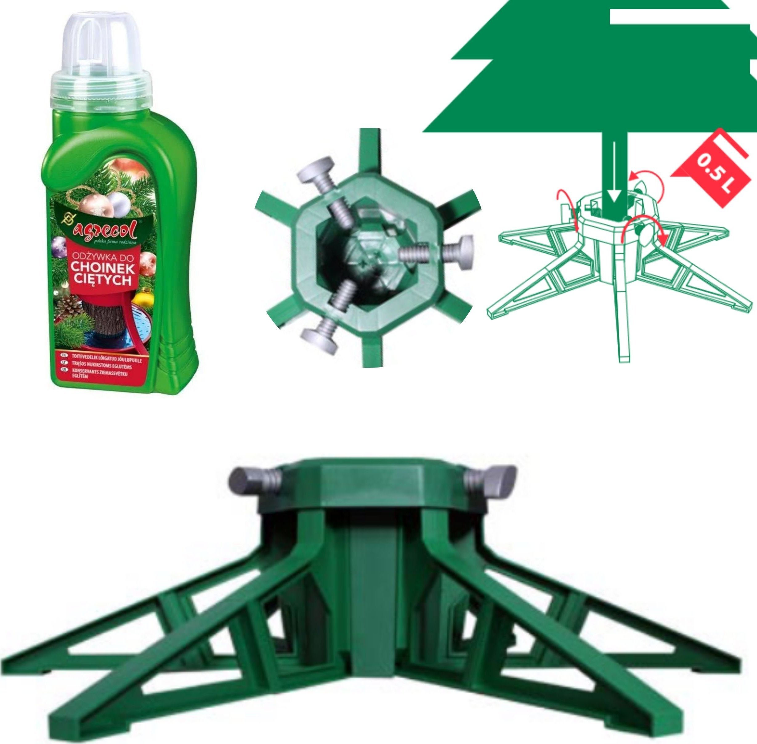 Dekoracja świąteczna Dikel podstawka