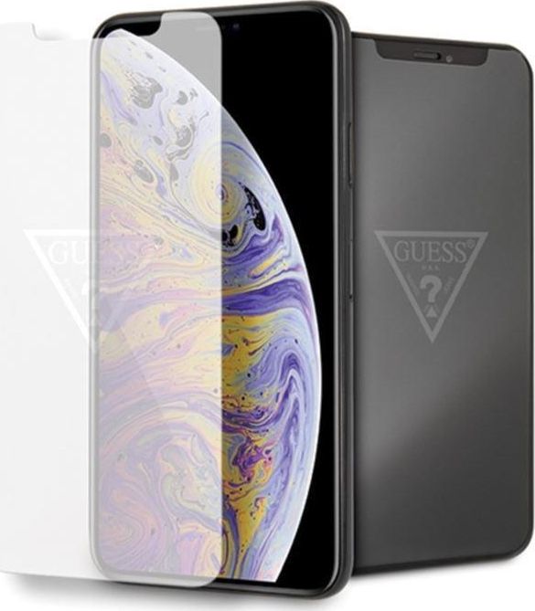 Guess Guess szkło hartowane GUTGMI65TR iPhone Xs Max Invisible Logo