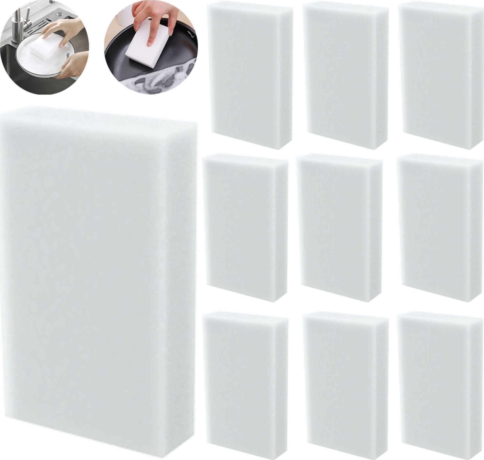 Magiczna Gąbka 100x60x15mm - 10 szt.