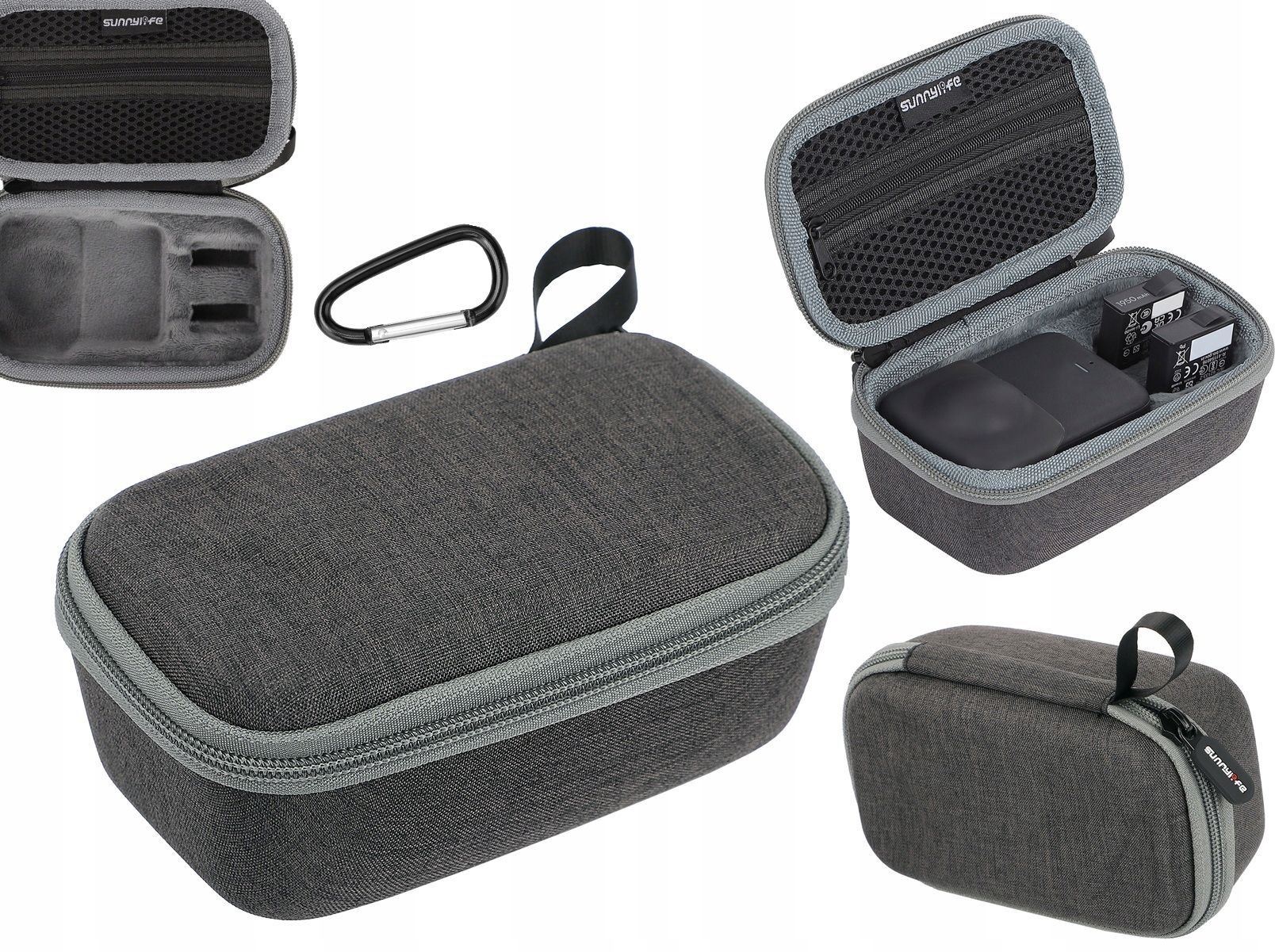 Mini Etui Ochronne Pokrowiec Futerał Case Na Kamerę Dji Osmo 360 I Baterie / Os-b029-d