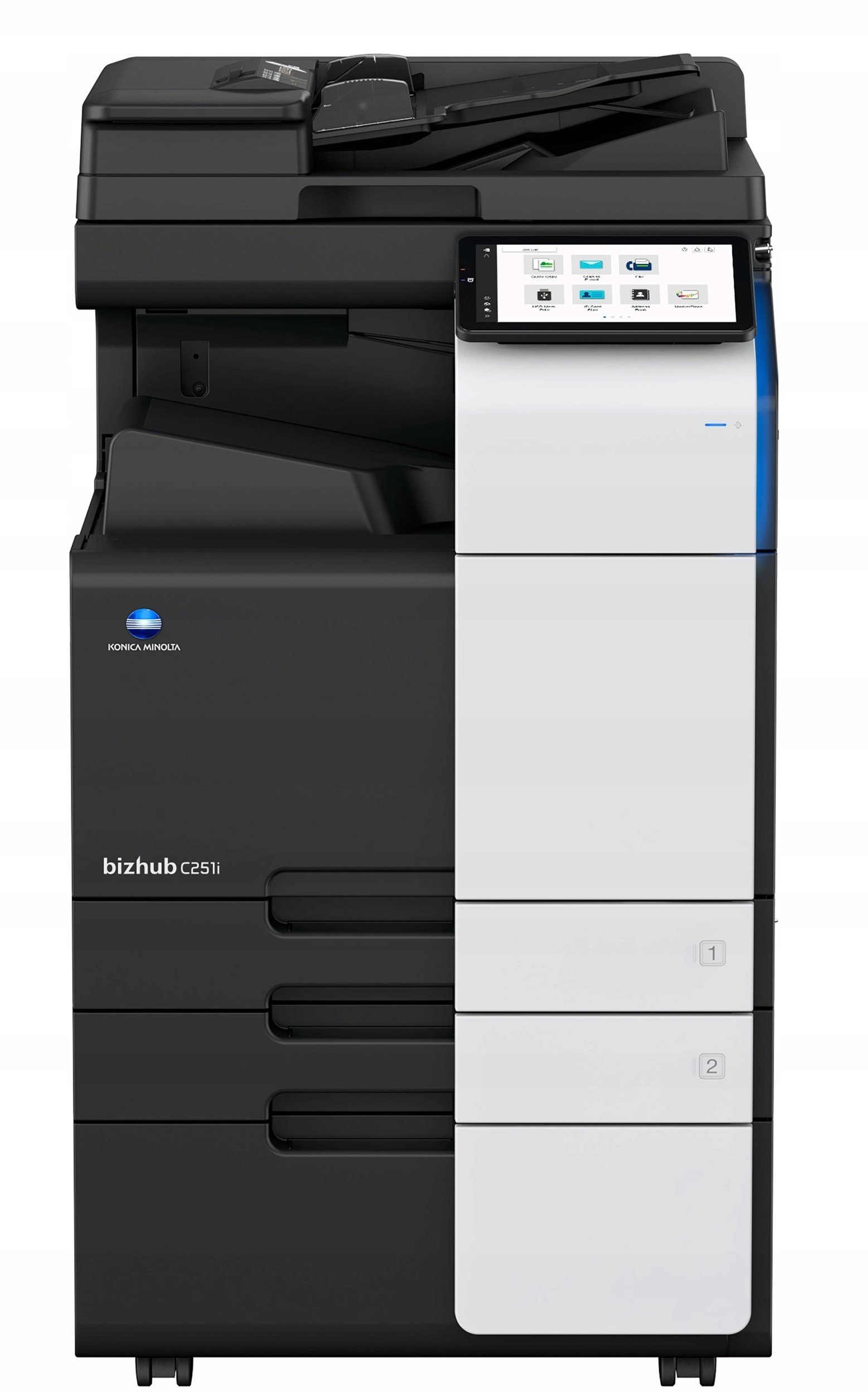 Konica-Minolta BizHub C251i ADXM021 (RADF, podstawa, 2 tace, tonery)