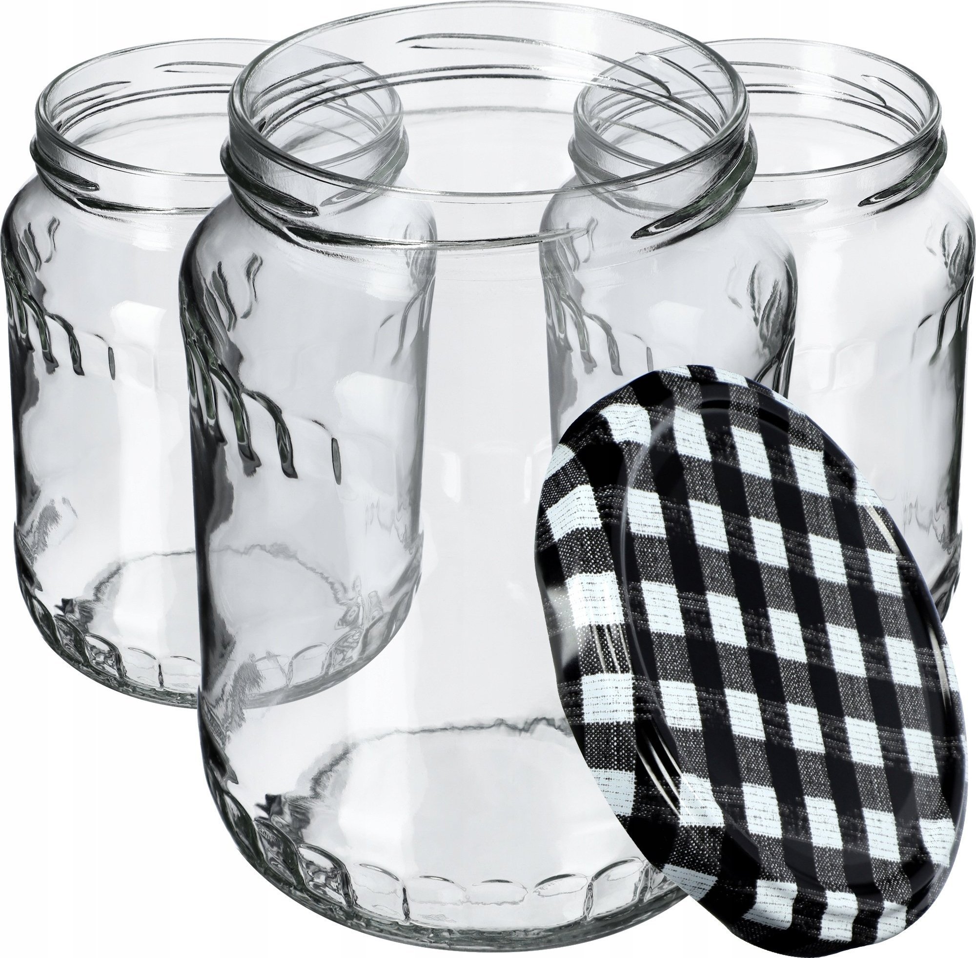 Kadax Słoik 720ml Słoiki Przetwory Zakrętki fi82 48szt