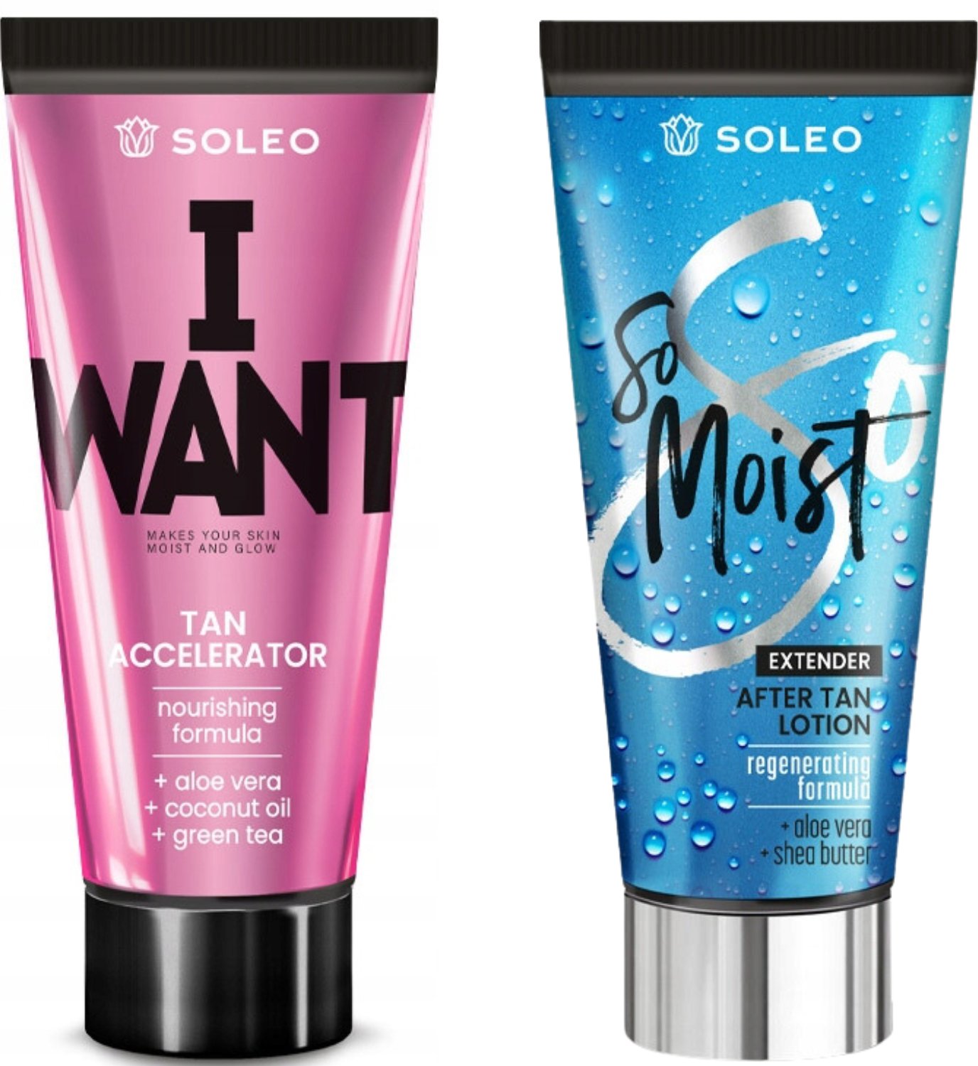 Soleo I Want + So Moist Po Opalaniu Gratis