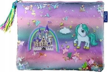 Saszetka na zamek Jednorożec konfetti