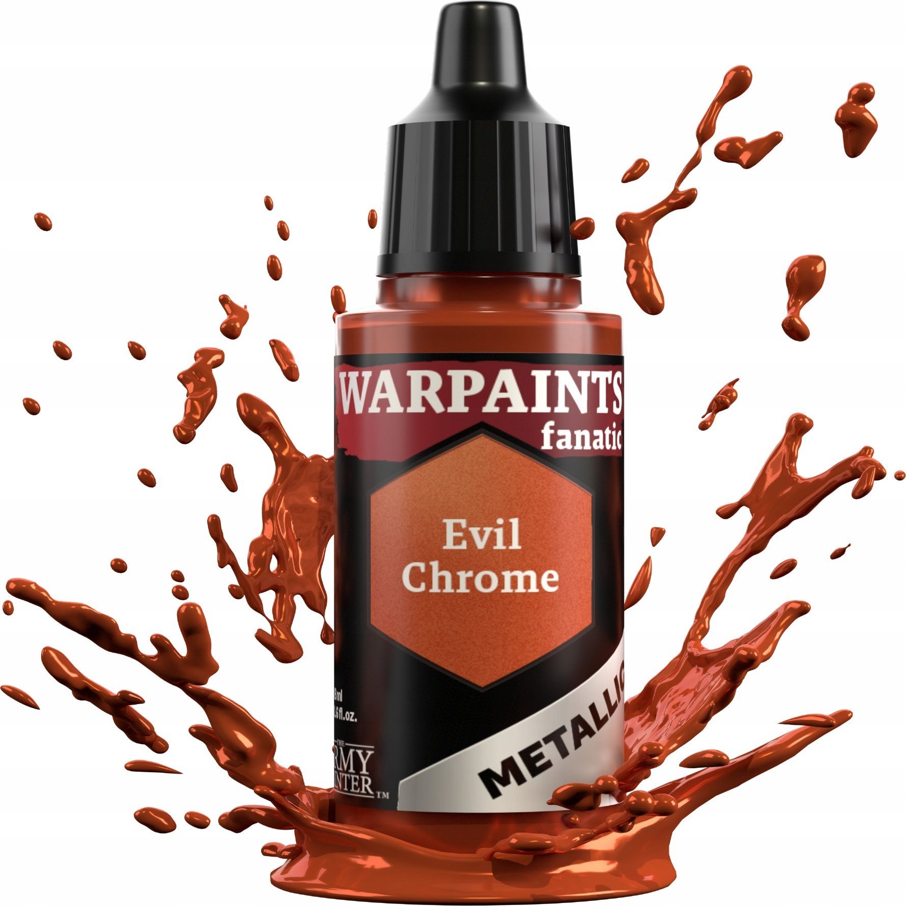 Army Painter The Army Painter: Warpaints - Fanatic - Metallic - Evil Chrome