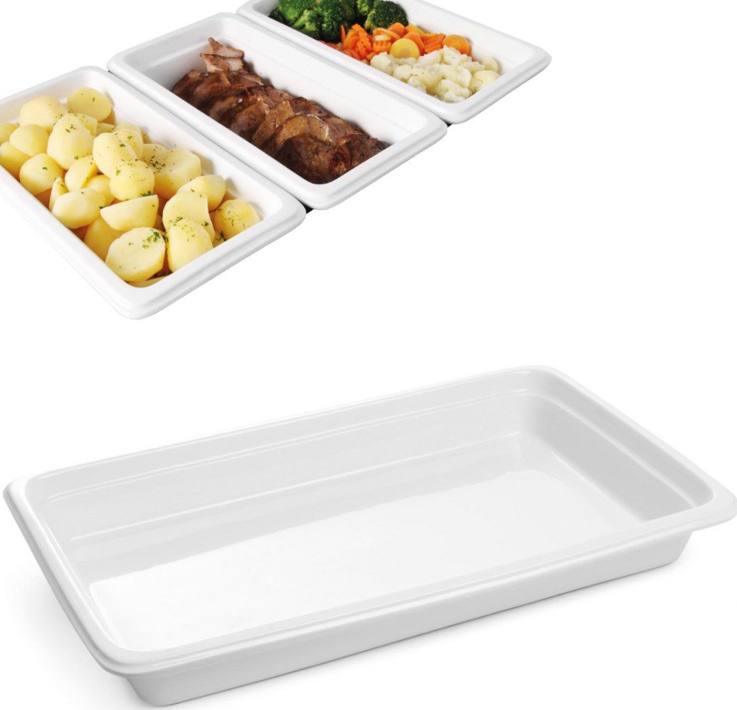 Hendi Pojemnik GN Profi Line z porcelany GN 1/1 65 mm - Hendi 783009