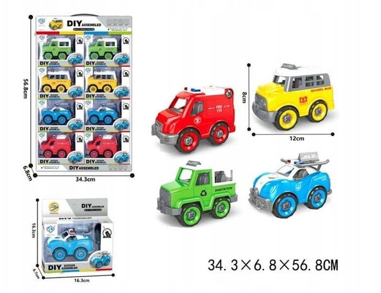 Auto do skręcania 8szt/disp G180940 85430