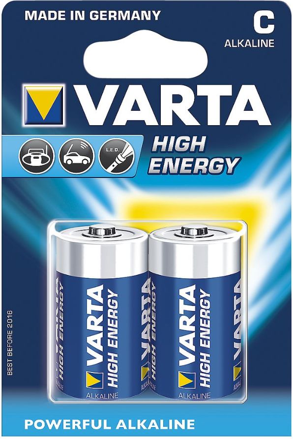 Varta Bateria High Energy C / R14 2 szt.