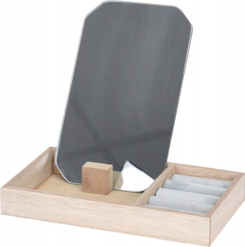 Szkatułka na biżuterię z lusterkiem