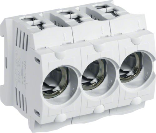 Hager Gniazdo bezpiecznikowe na szynę 3P D01 16A 400V SIS/D01/3 (LD047)