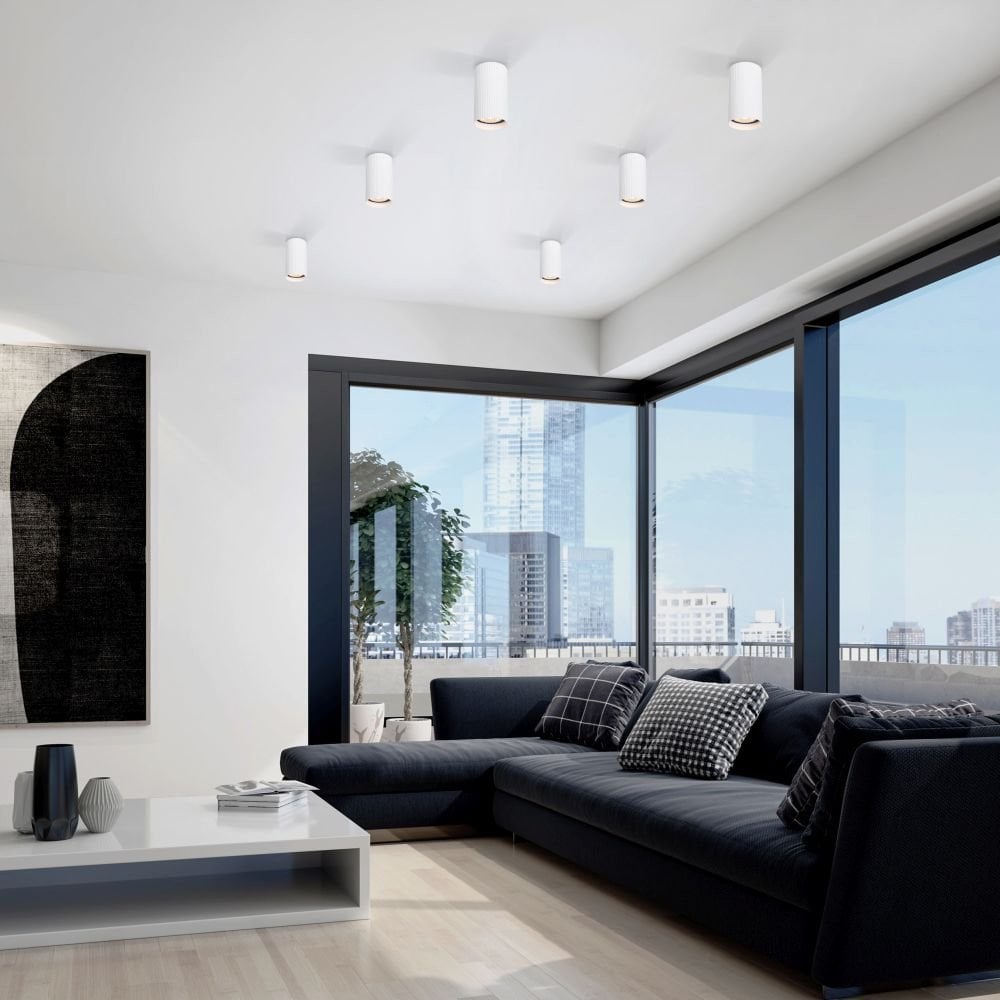 TK Lighting Tune 10023 plafon lampa sufitowa spot 1x10W GU10 biały