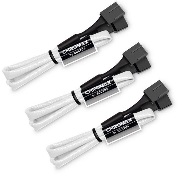 Noctua Zestaw kabli, 0.3m, Biały (NA-SEC1.white)