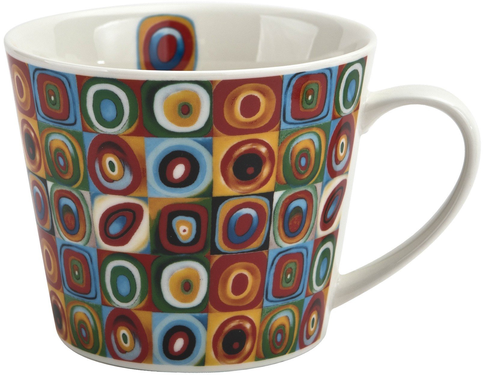 Kubek 600ml SQUARES WITH CIRCLES,W. Kandinsky