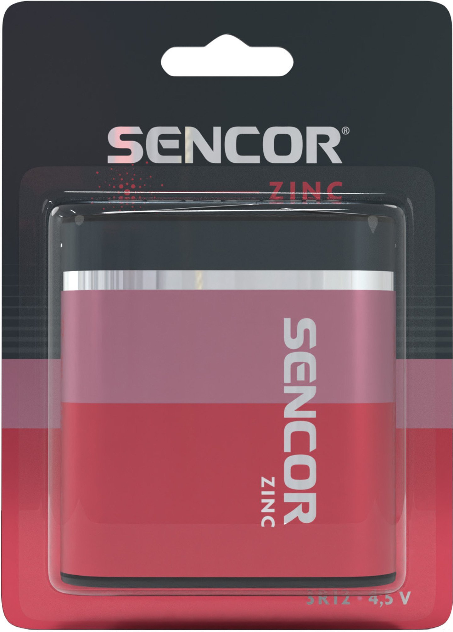 Sencor Bateria cynkowo-węglowa 3R12 3R12 4.5V blister 1-pack