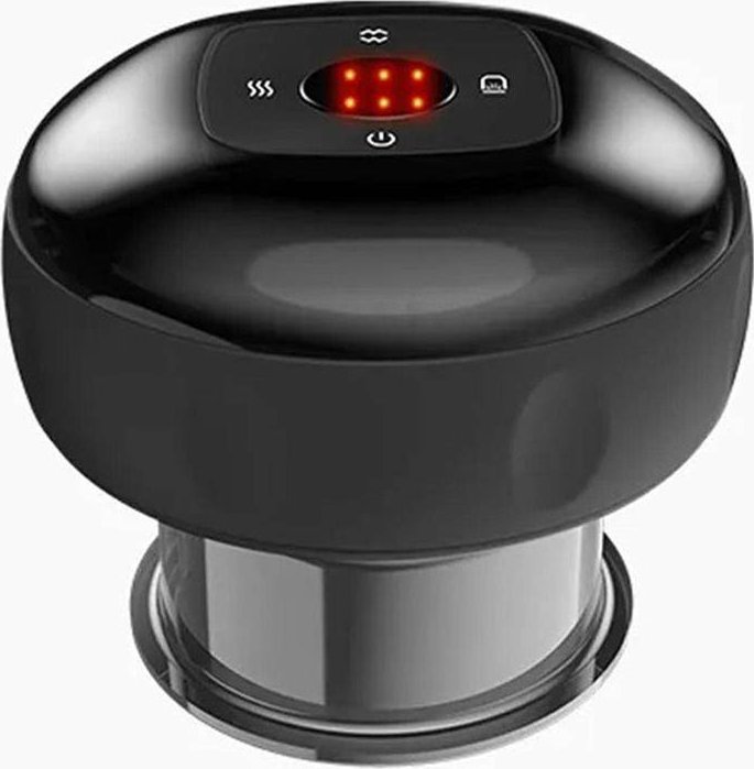 Masażer Aptel Elektryczna BAŃKA CHIŃSKA Rozgrzewająca do Masażu na Cellulit czarna AG913