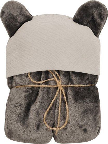 BabyMatex Kocyk 95 x 95 z Kapturkiem Koala Muslin 03